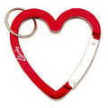 Heart Shape Carabiner K/C